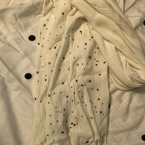 Gap White Scarf
